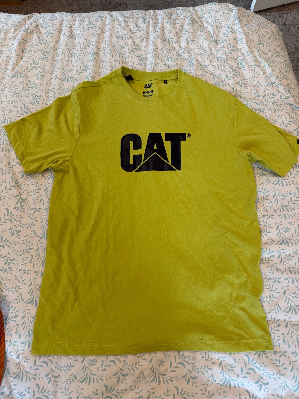 CAT Lime Green T-Shirt